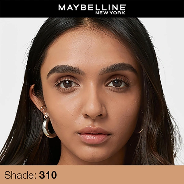 Maybelline New York Fit Me Matte + Poreless Liquid Foundation 30ml with SPF 22 | Shade 310 Sun Beige | Oil-Control, Lightweight, Long-Wear | Smooth Matte Finish, Perfect Base