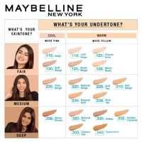 Maybelline New York Fit Me Matte + Poreless Liquid Foundation 18ml with SPF 22 | Shade 310 Sun Beige | Oil-Control, Lightweight, Long-Wear | Smooth Matte Finish, Perfect Base