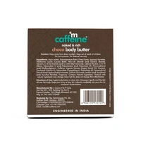 Mcaffeine Body Butter with  Shea Butter, Cocoa & Caffeine 250g | Intense Moisturizer for Dry Skin | Suitable for Men & Women | For All Skin Types