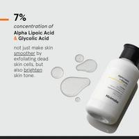 Minimalist 7% ALA + Glycolic Brightening Face Wash 100ml| Gentle Cleanser with Vitamin B5 for Hydration | AHA Exfoliation, Sulphate-Free & Fragrance-Free