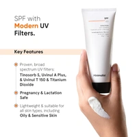 Minimalist Sunscreen SPF 60 PA++++ 50g | Pregnancy Safe, Sensitive Skin Friendly | Broad Spectrum SPF 50+ with Antioxidants & Advanced Filters | No White Cast, Non-Irritant