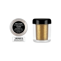 Miss Claire Diamond Shine Powder Gold 4g | Shimmer Highlighting Powder for Face, Eyes & Body | Intense Metallic Glow Highlighter | Loose Glitter Makeup Powder