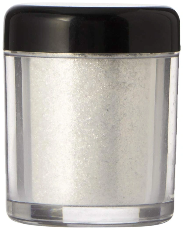 Miss Claire Diamond Shine Powder Silver 4g | Shimmer Highlighting Powder for Face, Eyes & Body | Intense Metallic Glow Highlighter | Loose Glitter Makeup Powder