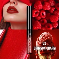 Miss Claire Envy Kiss Non Transfer Lipstick 02 Crimson Charm 1.8g |Intense Pigment | Transfer-Proof Matte Lipstick | Long Lasting Smudge Proof Transfer Resistant Lightweight Lip Color