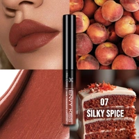 Miss Claire Envy Kiss Non Transfer Lipstick 07 Silky Spice 1.8g | Matte Finish | Long Lasting Smudge Proof Transfer Resistant Lightweight Warm Nude Lip Color
