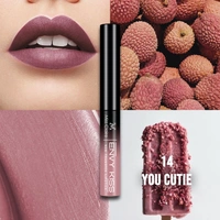 Miss Claire Envy Kiss Non Transfer Lipstick 14 You Cutie 1.8g | Soft Matte Finish | Long Lasting Smudge Proof Transfer Resistant Lightweight Nude Pink Lip Color