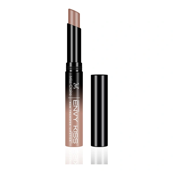 Miss Claire Envy Kiss Non Transfer Lipstick 17 Latte 1.8g | Matte Nude Finish | Long Lasting Smudge Proof Transfer Resistant Lightweight Lip Color