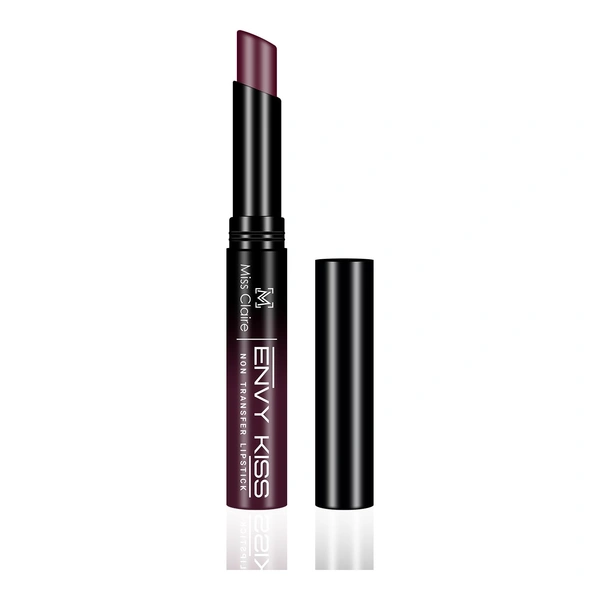 Miss Claire Envy Kiss Non Transfer Lipstick 18 So Vintage 1.8g | Rich Matte Finish | Long Lasting Smudge Proof Transfer Resistant Lightweight Lip Color