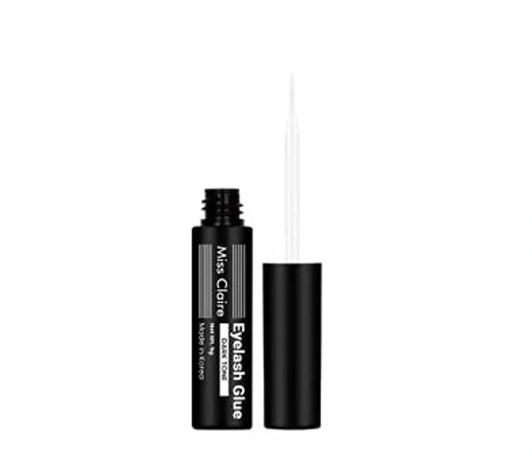 Miss Claire Eyelash Glue Dark Tone 5g | Black Finish False Eyelash Adhesive | Quick Dry Waterproof Lash Glue | Strong Long Lasting Hold | Easy Apply Professional Lash Fixing Glue