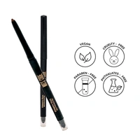 MOS CODE Eyematic Kajal 0.4gm - Earthy | Bold Eyes Bold You | Waterproof & Smudgeproof | Single Stroke Application | Long Lasting Matte Finish | Plant-Based | Paraben & Alcohol Free | Cruelty-Free