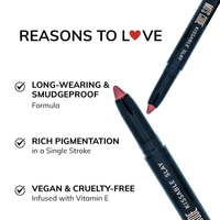 MOS CODE Kissable Slay HD Matte Cryon Lipstick withLips + Primer 1.6g, Latte Suede 06 | Waterproof, Smudge Proof, Long Lasting Matte Lipstick | Vitamin E Enriched, Hydrating