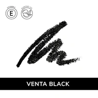 MOS CODE Kohl Kajal Pencil 1.5gm - Venta Black | Waterproof & Smudgeproof | Long Wearing | Single Stroke Application | Matte Finish | Enriched with Vitamin E & Almond Oil | Intense Black Kajal