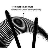 MOS CODE Lashout Waterproof Mascara 9g - Black | Volume, Length & Curl | Smudgeproof | Quick Dry & Long Lasting | Vegan | Cruelty-Free & Paraben-Free | Big Eyes Effect