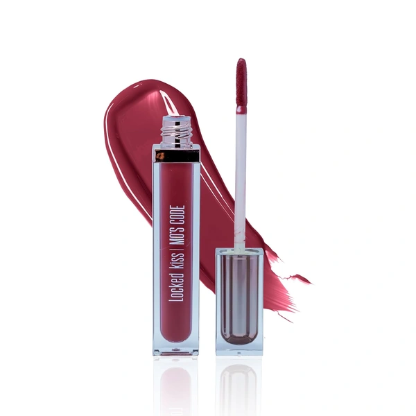 MOS CODE MOS Code Locked Kiss Transfer Proof Liquid Lipstick 7ml - Shade 14 Nude Allure | Waterproof, Smudgeproof, Long-Wearing & Hydrating | Vitamin E, Jojoba Oil, Argan Oil & Shea Butter