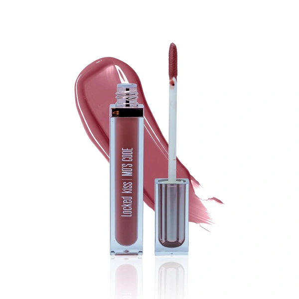 MOS CODE MOS Code Locked Kiss Transfer Proof Liquid Lipstick 7ml - Shade 13 Soft Moca | Waterproof, Smudgeproof, Long-Wearing & Hydrating | Vitamin E, Jojoba Oil, Argan Oil & Shea Butter