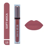 MOS CODE MOS Code Locked Kiss Transfer Proof Liquid Lipstick 7ml - Shade 13 Soft Moca | Waterproof, Smudgeproof, Long-Wearing & Hydrating | Vitamin E, Jojoba Oil, Argan Oil & Shea Butter