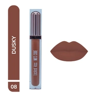 MOS CODE MOS Code Locked Kiss Transfer Proof Liquid Lipstick 7ml - Shade 08 Dusky | Waterproof, Smudgeproof, Long-Wearing & Hydrating | Vitamin E, Jojoba Oil, Argan Oil & Shea Butter