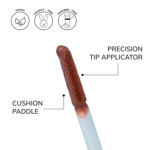 MOS CODE MOS Code Locked Kiss Transfer Proof Liquid Lipstick 7ml - Shade 08 Dusky | Waterproof, Smudgeproof, Long-Wearing & Hydrating | Vitamin E, Jojoba Oil, Argan Oil & Shea Butter