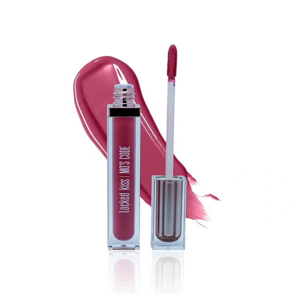 MOS CODE MOS Code Locked Kiss Transfer Proof Liquid Lipstick 7ml - Shade 04 Berry Envy | Waterproof, Smudgeproof, Long-Wearing & Hydrating | Vitamin E, Jojoba Oil, Argan Oil & Shea Butter