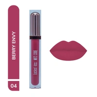 MOS CODE MOS Code Locked Kiss Transfer Proof Liquid Lipstick 7ml - Shade 04 Berry Envy | Waterproof, Smudgeproof, Long-Wearing & Hydrating | Vitamin E, Jojoba Oil, Argan Oil & Shea Butter