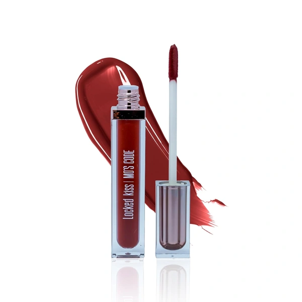 MOS CODE MOS Code Locked Kiss Transfer Proof Liquid Lipstick 7ml - Shade 07 Tease | Waterproof, Smudgeproof, Long-Wearing & Hydrating | Vitamin E, Jojoba Oil, Argan Oil & Shea Butter