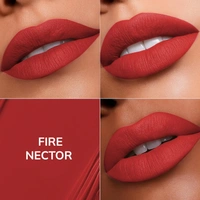 MOS CODE MOS Code Locked Kiss Transfer Proof Liquid Lipstick 7ml - Shade 05 Fire Nectro | Waterproof, Smudgeproof, Long-Wearing & Hydrating | Vitamin E, Jojoba Oil, Argan Oil & Shea Butter