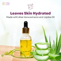 MOS CODE Makeup Remover Wipes - 25 Wet Wipes | Waterproof Makeup Remover | Face Cleansing Wipes | Enriched with Aloe Vera & Jojoba Oil | Soft on Skin | Alcohol, Paraben & Cruelty-Free Formula