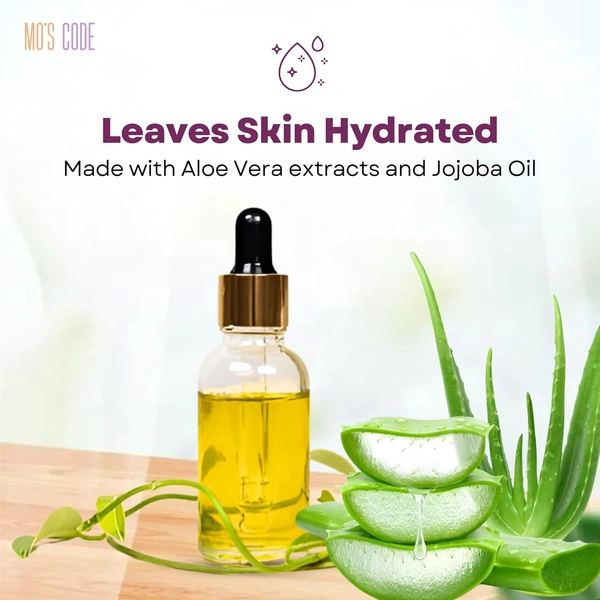 MOS CODE Makeup Remover Wipes - 25 Wet Wipes | Waterproof Makeup Remover | Face Cleansing Wipes | Enriched with Aloe Vera & Jojoba Oil | Soft on Skin | Alcohol, Paraben & Cruelty-Free Formula