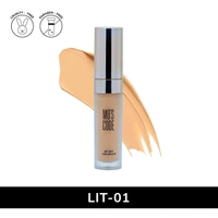 MOS CODE Soft Matte Liquid Concealer 8g - Lit Shade | Full Coverage Matte Finish | Blendable, Transfer-Proof & Sweat-Proof | Long-Lasting Lightweight Concealer