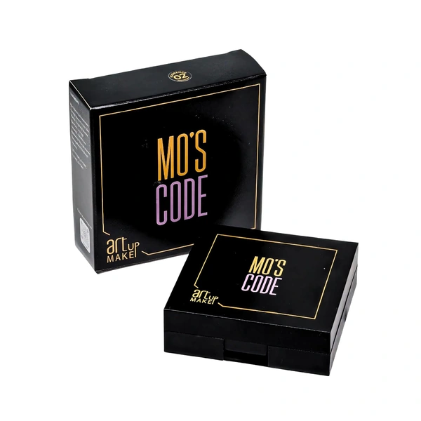 MOS CODE Studio Compact 8gm - Florence 02 | Lightweight High Coverage Compact Powder | Long Lasting | Seamless Blending | Hydrating | Enriched with Vitamin E | Vegan & Cruelty-Free