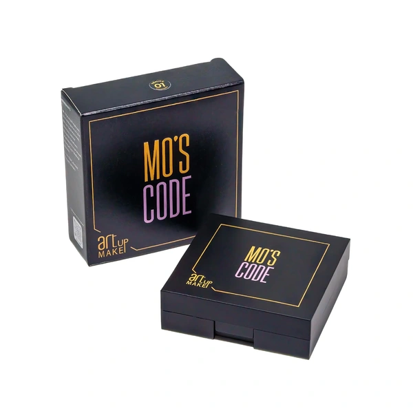 MOS CODE Studio Compact 8gm - Venice 01 | Lightweight High Coverage Compact Powder | Long Lasting | Seamless Blending | Hydrating | Enriched with Vitamin E | Vegan & Cruelty-Free