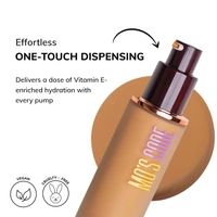 MOS CODE Ultra HD Invisible Cover Foundation 30ml Spain-03 | Lightweight, Long Lasting, High Coverage, Hydrating, Seamless Blend, Vegan & Cruelty-Free