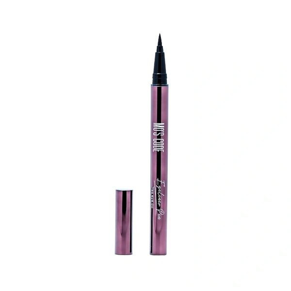 MOS CODE Yes Eye Do Winkz Eyeliner Pencil Black 1ml | Waterproof & Smudge Proof Eyeliner | Quick Dry, Matte Finish, Long Lasting Up to 12 Hours | Vegan