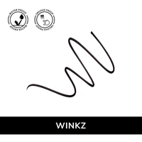 MOS CODE Yes Eye Do Winkz Eyeliner Pencil Black 1ml | Waterproof & Smudge Proof Eyeliner | Quick Dry, Matte Finish, Long Lasting Up to 12 Hours | Vegan