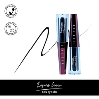 MOS CODE Yes Eye Do Liquid Eye Liner 2.5ml - Black Matte Finish | Gaze Waterproof & Smudgeproof Eyeliner | Quick Dry | Long Lasting Up to 12 Hours | Precision Tip | Cruelty-Free & Paraben-Free