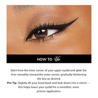 MOS CODE Yes Eye Do Liquid Eye Liner 2.5ml - Black Matte Finish | Gaze Waterproof & Smudgeproof Eyeliner | Quick Dry | Long Lasting Up to 12 Hours | Precision Tip | Cruelty-Free & Paraben-Free