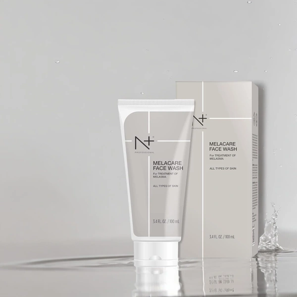 N Plus Professional Melacare Face Wash | For Treatment Of Melasma | For Brightening & Cleansing | Face wash for Even Skin Tone & Radiance | Radiant complexion | Suitable for all skin types | 100ml
