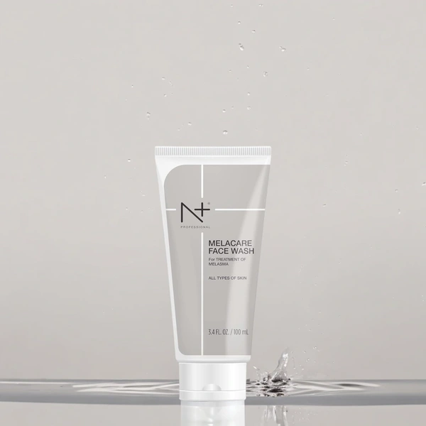 N Plus Professional Melacare Face Wash | For Treatment Of Melasma | For Brightening & Cleansing | Face wash for Even Skin Tone & Radiance | Radiant complexion | Suitable for all skin types | 100ml