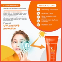 N Plus N PLUS Professional Sun Screen Tinted-50ml | SPF 50 with Tinted Effect, Mattifying Sun Protection | UVA & UVB Protection | No White Caste | Non-Sticky | Brighten Skin | Foe All Skin Types