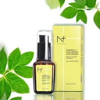 N Plus Professional Vitamin C & Hyaluronic Acid Serum | Brightening & Hydrating Serum | Daily Moisturize Paraben Free | Serum for Radiance & Glowing Skin | Even skin tone | Anti-Aging Face Serum | 30ml