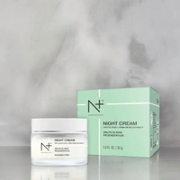 N Plus N + Professional Night Cream 50g | With Lactic Acid & Irish Moss Extract | Helps In Skin Regeneration | Hydrating Skin | Fades Dark Spots | Nourishing Ingredients | for All Skin Types