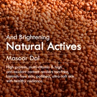 Nat Habit Masoor Dal Face Wash Fresh Daily Tikta 100g | Skin Brightening Natural Cleanser | With Masoor & Moth Dal | Sulphate & Chemical Free | For All Skin Types