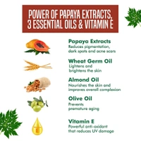 Nature's Essence Advanced Flawless Papaya Facial Kit 280g | Brightening | Exfoliating Skincare Treatment | Professional Use | For All Skin Types