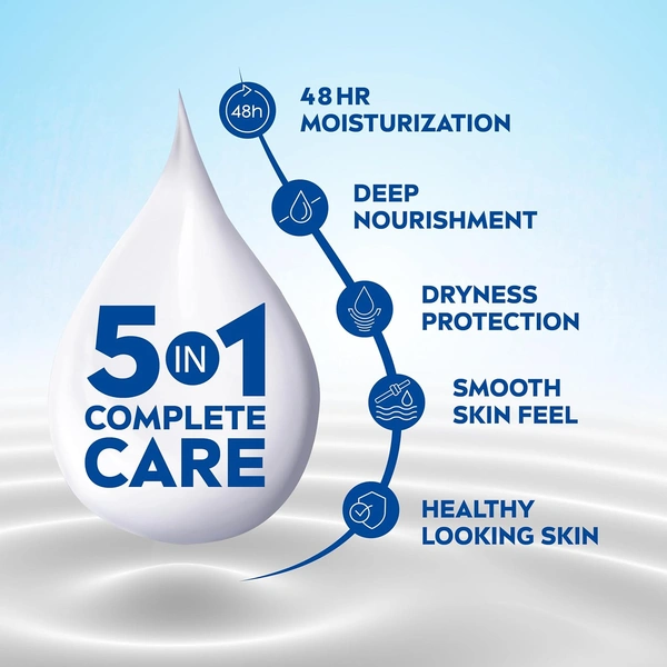 Nivea Cocoa Nourish Body Lotion - 400ml | Deep Moisture Serum | 48-Hour Hydration | Cocoa Butter & Coconut Oil | Non-Greasy Formula for Very Dry Skin