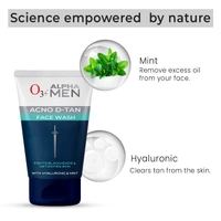 O3+ Professional O3+ Alpha Men Acno D-tan Face Wash 50ml