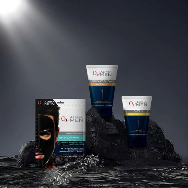 O3+ Professional O3+ Alpha Men Bright Glow Face Wash 100ml