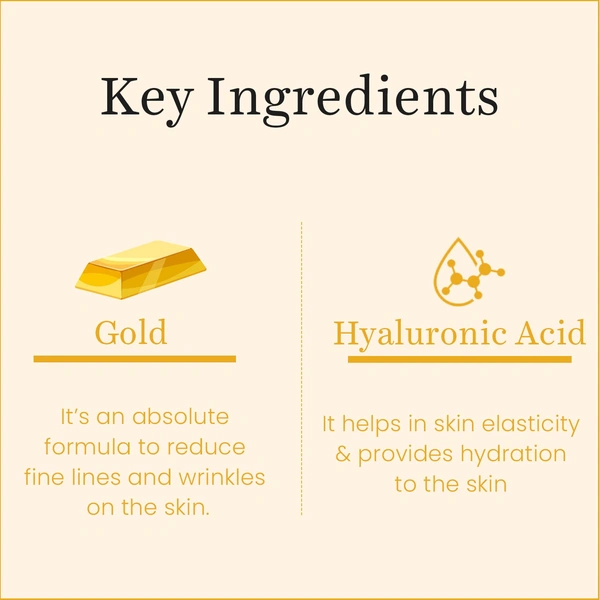 O3+ Professional O3   Facial Kit Gold Infusion -45g | for Radiant, Youthful Skin & Skin Brightening Kit | Single Use Kit with Peel of Mask | Cellular Radiance with 24 Carat Gold | Suitable for All Skin Types