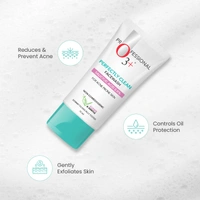 O3+ Professional Face Wash 2% Salicylic Acid  Perfectly Clean 75ml  | Deep Pore Cleanse, Acne Control, and Clear Skin Solution for Oily and Acne-Prone Skin