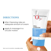 O3+ Professional O3+  Professional Moisturizer Cream 75g with Hyaluronic Acid | Intense Hydration, Skin Plumping, and Nourishing Moisturizer for All Skin Types"