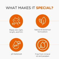 Oshea Herbals Brightening & Illuminating Foaming Facewash for All Skin Types 150ml| Deep Cleansing Formula Removes Impurities & Dullness | Enriched with Vitamin C & Grapefruit Extract